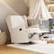 Flash Furniture Omma Swivel Glider Rocker Recliner Chair, Manual 360 Degree Swivel Wingback Recliner, Cream CY-RAC-537-CRM-GG - alternate 10